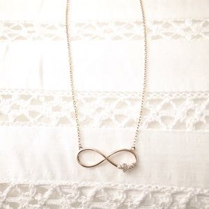 NWOT Infinity/Cross Necklace